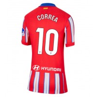 Ženski Nogometni dresi Atletico Madrid Angel Correa #10 Domači 2024-25 Kratek Rokav